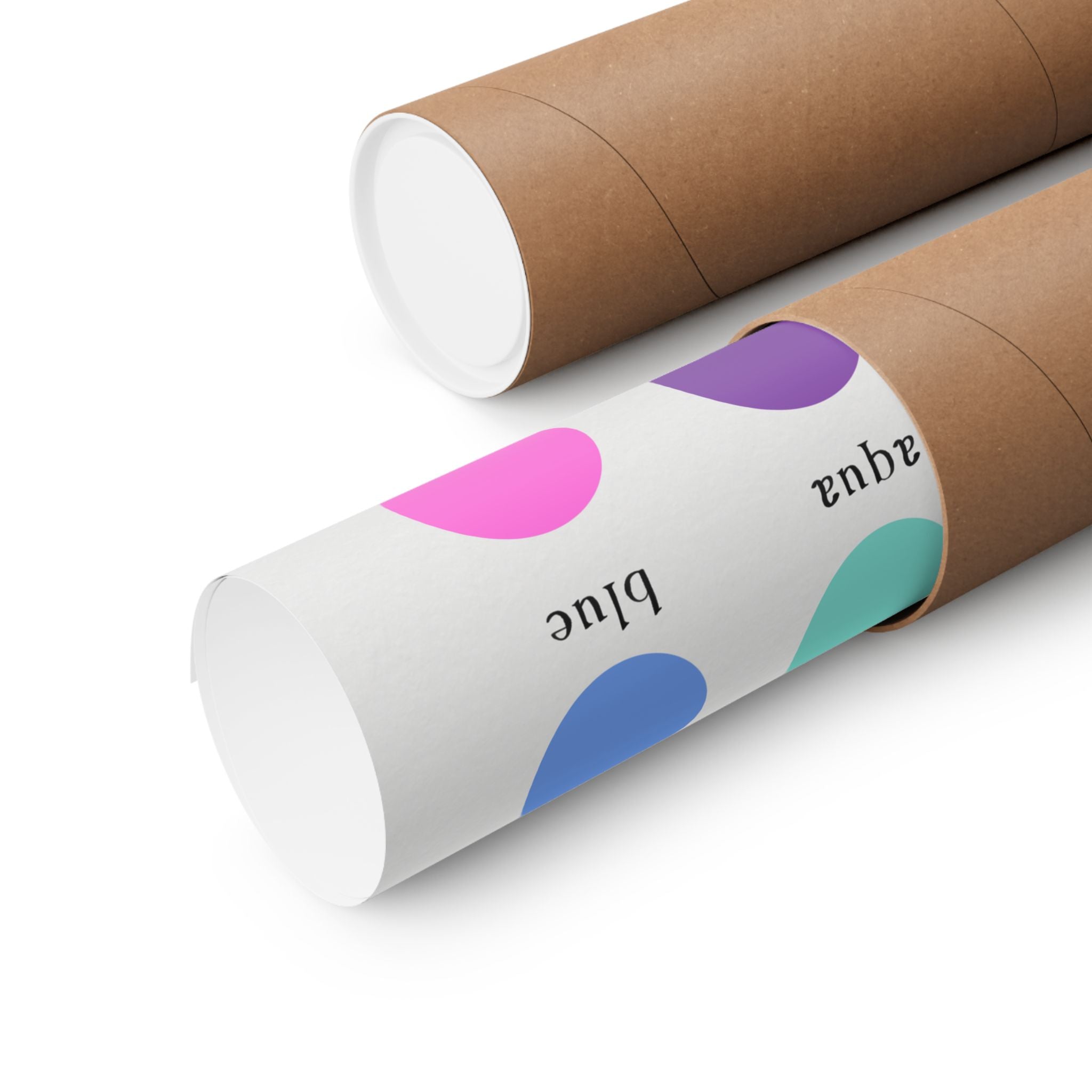 Colors Poster - Matte Vertical Poster for Kids' Room, Nursery or Classroom